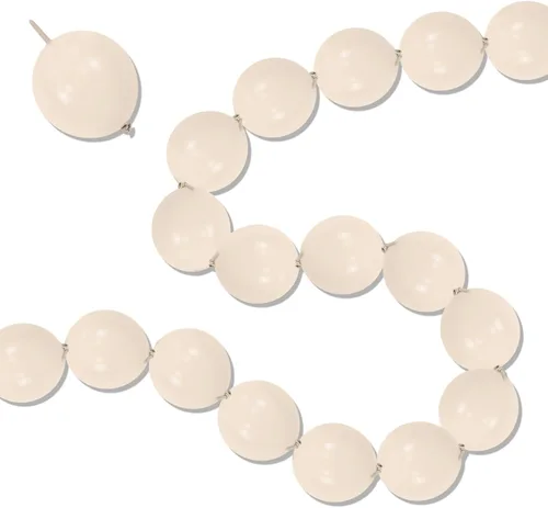 Vista 14 de Globos de Enlace Azul Claro, 60 Piezas de 6 Pulgadas Globos Pequeños de Enlace Rápido Azul Bebé para Hacer Pared de Globos, Arco de Corazón, Globos