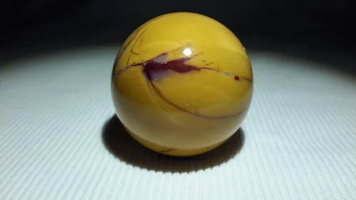 Vista 17 de Auténtica colección de esferas pulidas de piedra semipreciosa (obsidiana copo de nieve)