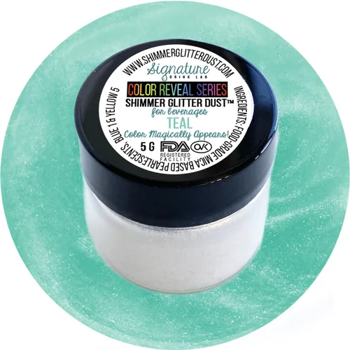 Vista 41 de Purpurina comestible para bebidas, espolvoreador de 3 gramos (naranja)