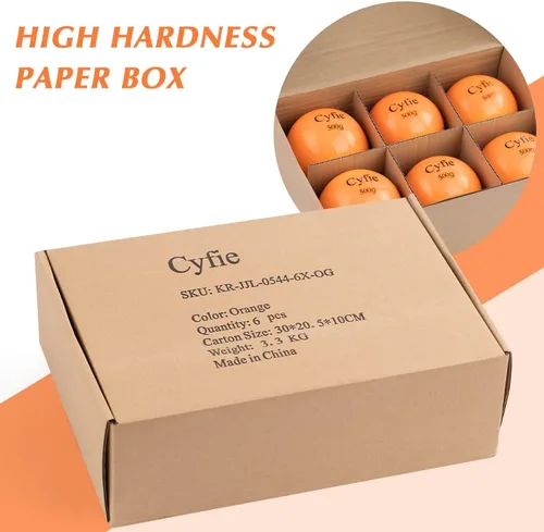 Vista 5 de Cyfie Heavy Weighted Baseball/Softball for Hitting, Heavy Balls for Hitting, Batting Training, Pitching Practice and Throwing(6 Pack)