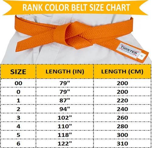 Vista 2 de TWISTER FIGHT WEAR Rank Belts Azul