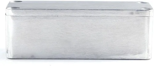 Vista 3 de ESUPPORT 1590A 3.622x1.496x1.220 in Aluminio Metal Stomp Caja Guitarra Efecto Pedal