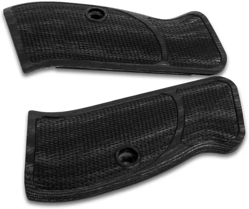 Vista 3 de Cool Hand Empuñaduras de madera para CZ 75/85 Compact, CZ P-01, P100, C100, T100, PCR, CZ 75 D, tornillos de empuñadura incluidos, textura de corte