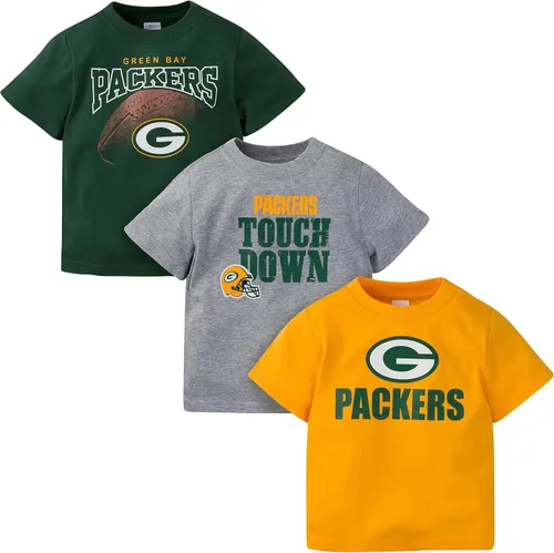 Vista 28 de Gerber Unisex Baby NFL 3 Pack Short Sleeve Team Fan Tee Shirt