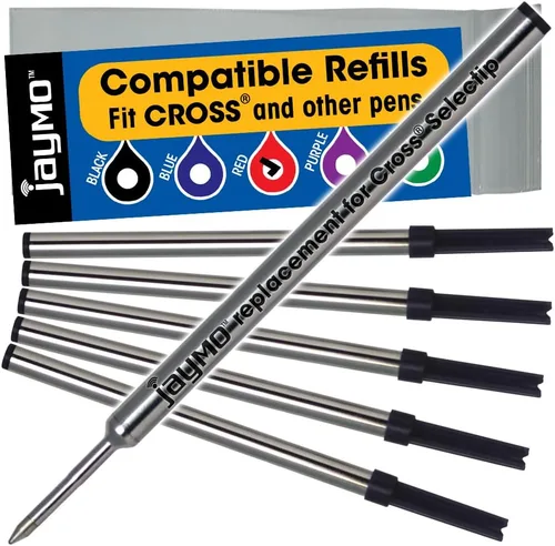 Vista 6 de Repuesto para Cross Selectip 8523 - Recambio de bolígrafo de gel - 6 negro