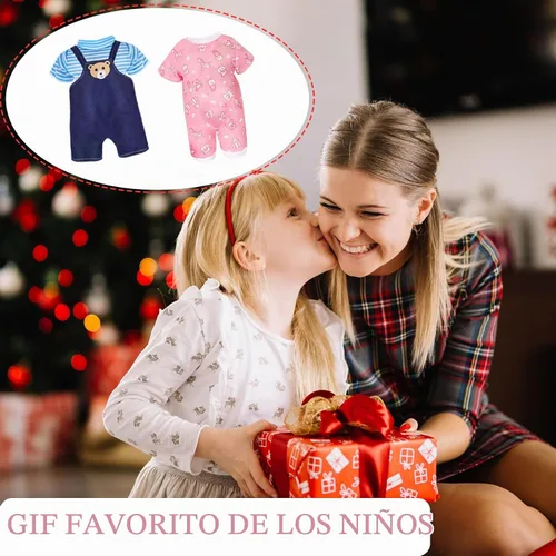 Vista 6 de Ropa y accesorios para muñecas Alive – Vestidos de muñeca de bebé para muñecas de 10, 11 y 12 pulgadas, 6 juegos de muñecas incluyen vestidos
