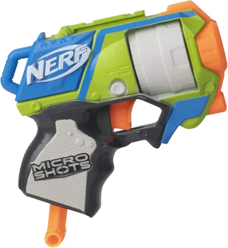 Vista 7 de NERF MicroShots 6-Blaster Bundle - 6 Mini Lanzadardos Elite y 6 Dardos Oficiales Elite - Para Niños, Adolescentes, Adultos (Exclusivo de Amazon)