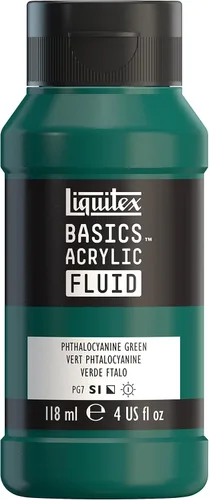 Vista 47 de Liquitex BASICS - Pintura líquida acrílica, botella de 4 onzas, tono permanente carmesí de lizarina