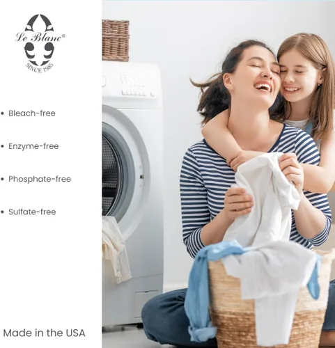 Vista 5 de Le Blanc® White Flowers Linen Wash® - Limpiador de ropa de lujo para ropa de cama y mesa, 64 onzas (paquete de 1)