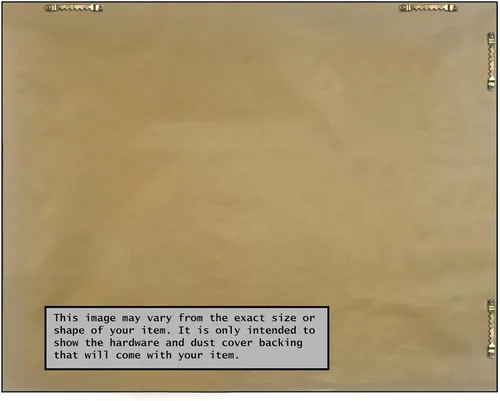 Vista 3 de Amanti Art Grey Cork Board for Wall, 14x20 Vision Board with Blue Wood Frame, Small Corkboard Office Decor for Home Organization, Country Rustic