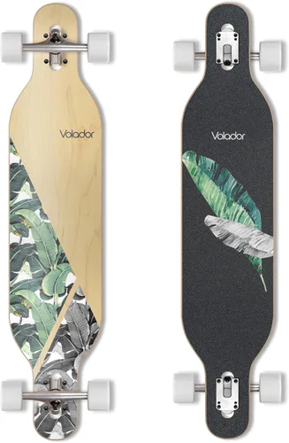VOLADOR Urban Freeride Pro Longboard | Patineta Cruiser Adaptativa de 42 pulgadas | Arce de América del Norte | Longboard Camber Concave Drop