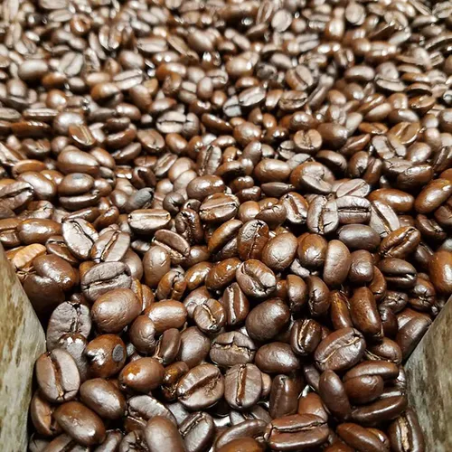 Vista 4 de Cameron's Coffee Hawaiian Blend Café de grano entero, tostado, 10% mezcla de café hawaiano, 4 libras