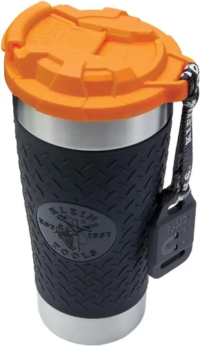 Vista 12 de Klein Tools 80068 Enfriador con kit de vaso con un enfriador duro de 17 cuartos de galón, vaso de 20 onzas y abridor de botellas, 3 piezas
