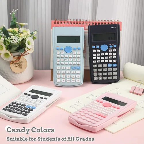 Vista 7 de Calculadora científica, calculadora de matemáticas científicas de 2 líneas, calculadora de función para estudiantes, geometría de álgebra básica
