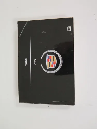 2008 Cadillac CTS Owner Manual (no supplemental material)