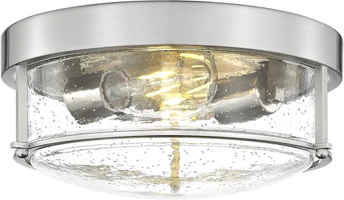 Vista 7 de FEMILA Lámpara de techo de 12 pulgadas, luz empotrada de 2 luces para dormitorio, cocina, comedor, pasillo, entrada, acabado dorado de latón