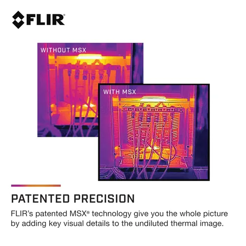 Vista 7 de Cámara de imagen térmica FLIR TG267 con láser Bullseye: Cámara infrarroja de grado comercial para inspección de edificios, HVAC y eléctrico