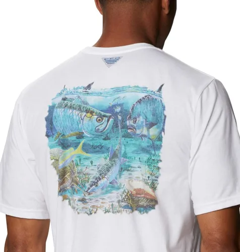 Vista 5 de Columbia mens Pfg Carey Chen Graphic Ss