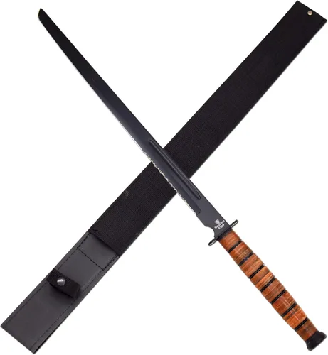 Vista 6 de Snake Eye Tactical La espada de fantasía ninja viene con funda de nailon