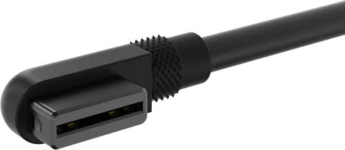 Vista 5 de Corsair iCUE - Cables de enlace - 0.079 x 5.315 in Slim 90° - Negro