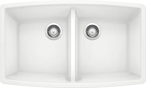 Vista 11 de Fregadero Blanco Performa Silgranit II Cascada., 440069