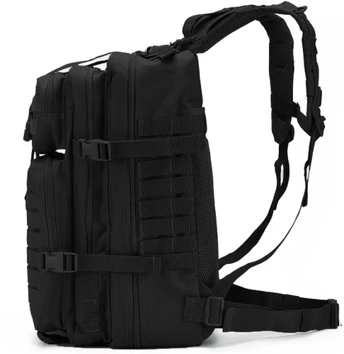 Vista 3 de QT&QY 45L Military Tactical Backpacks For Men Camping Hiking Trekking Daypack Bug Out Bag Lage MOLLE 3 Day Assault Pack