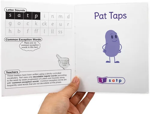 Vista 4 de Junior Learning Lectores decodificables The Pods - Sonidos de letras de fase 2: la ciencia de la lectura, textos fáciles decodificables, lectores