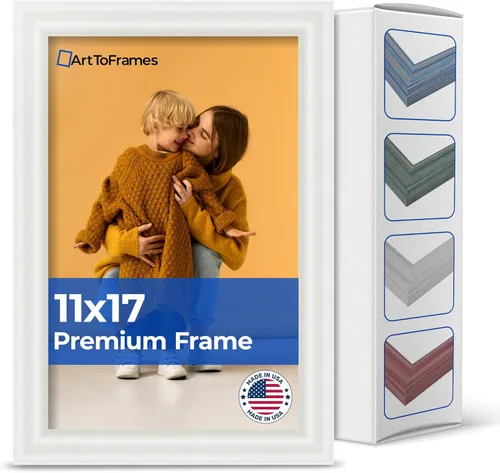 Vista 66 de Marco profundo de madera vincapervinca para fotografía 1.5 pulgadas de ancho.