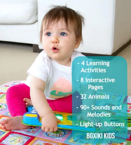 Vista 2 de Libro con sonidos para aprender por Boxiki Kids