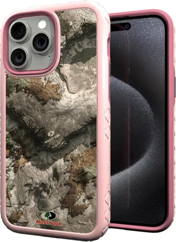 Vista 10 de cellhelmet Mossy Oak Agua Yellowfin Funda de doble capa en gris diseñada para iPhone 13 Mini a prueba de golpes y caídas, duradera, como se ve