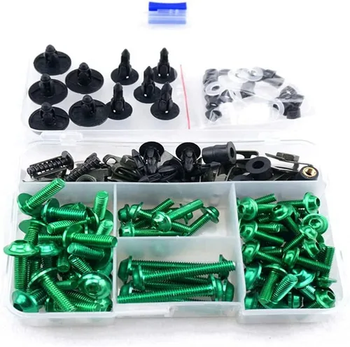 Vista 13 de Kit de tornillos de carenado Tornillos, tuercas arandelas, kits de montaje de pernos de motocicleta aptos para Yamaha YZF1000 R1 1998 1999 2000 2001