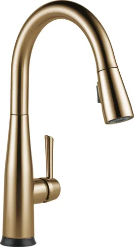Vista 16 de Delta 9113TV-AR-DST Essa - Grifo de cocina, VoiceIQ, acero inoxidable ártico