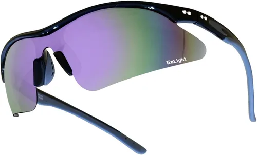 GoLight Polarized Wraparound Sports Sunglasses for Men & Women – UV400, Anti-Glare, Lightweight Frame with Metal Hinges
