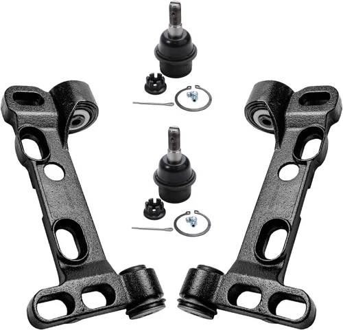 Vista 134 de Detroit Axle - AWD - Kit de brazos de control de extremo delantero para INFINITI G35 2005-2006 [modelos X], 2 brazos de control delantero