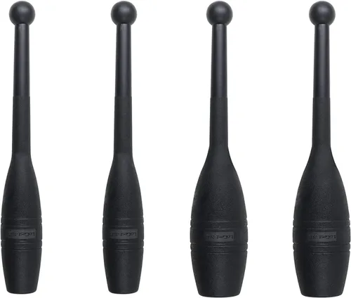 Vista 8 de Logest Mace - Club de ejercicios indios de plástico resistente, disponibles en 1 libra y 2 libras, juego de 2 perfectos para entrenamiento