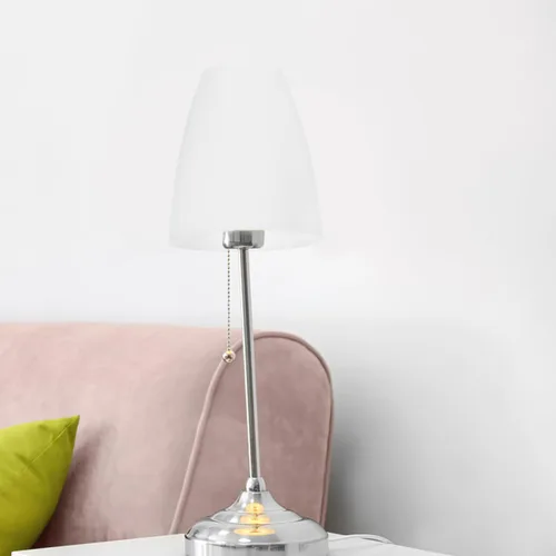 Vista 6 de Reemplazo de pantalla de lámpara de plástico blanco, cubierta de luz estilo casco duro para lámparas de piso/mesa, agujero central de 1.181 in