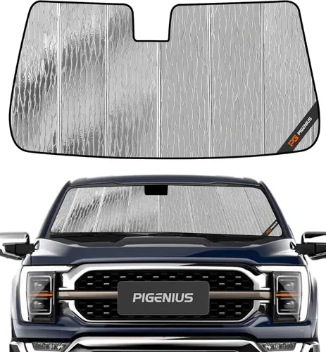 Vista 8 de Pigenius Parasol para parabrisas para Nissan Frontier 2005-2021, Xterra 2005-2015, para Suzuki Equator 2009-2012 - Salvaguarda