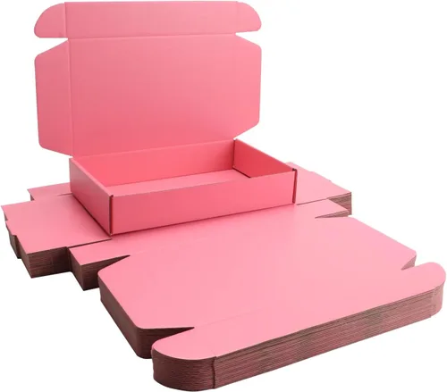 Vista 18 de Cajas de embalaje de envío pequeñas negras KAXILU 20 piezas Cajas de envío L6xW6xH2 pulgadas Adecuadas para embalaje de comercio electrónico