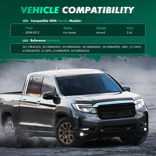 Vista 3 de SCITOO Bomba de dirección asistida compatible con Honda Accord 2008, 2009, 2010, 2011 y 2012, kit de bomba de dirección asistida 21-5495