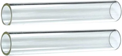 Hiland SGT-GLASS2 - Tubo de vidrio Qu artz de 2 piezas de repuesto para 584736, 639564, PH08-SB, HLDS01-GTHG, HLDS01-GTSS, HLDS01-GTPC, negro