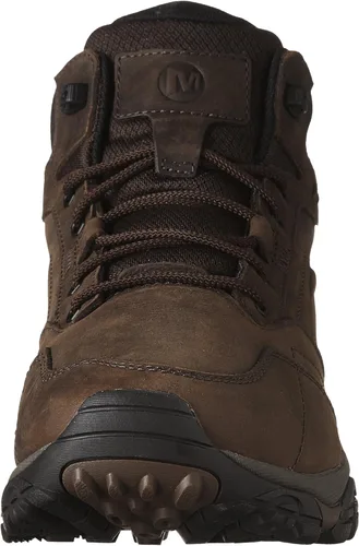 Vista 2 de Merrell Botas de senderismo impermeables Moab Adventure Mid para hombre, Marrón, 1 UK
