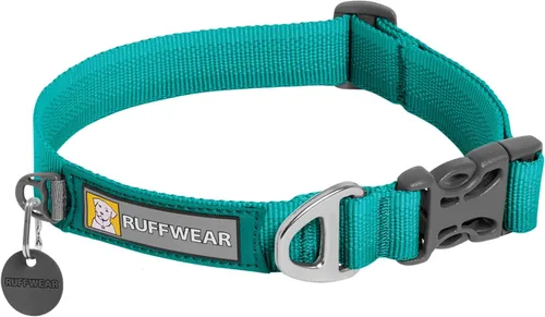Ruffwear, Front Range - Collar para perro, correa ajustable Tubelok, ligero, hebilla de liberación lateral, anillo en V de aluminio, duradero