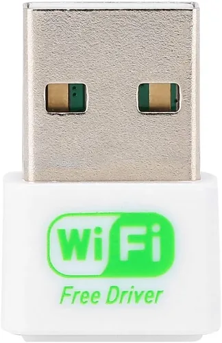 Vista 2 de Yoidesu Receptor adaptador de dongle WiFi, función de recepción WiFi, función WiFi, controlador Plug and Play de 150 Mbps.