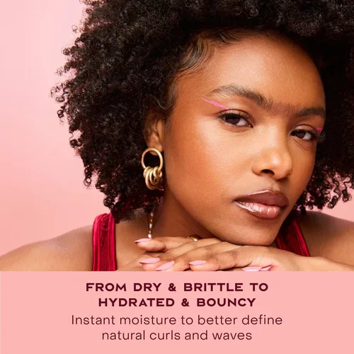 Vista 6 de Shampoo para cabello rizado de karité Humedad Hibiscus de coco, 13 onzas