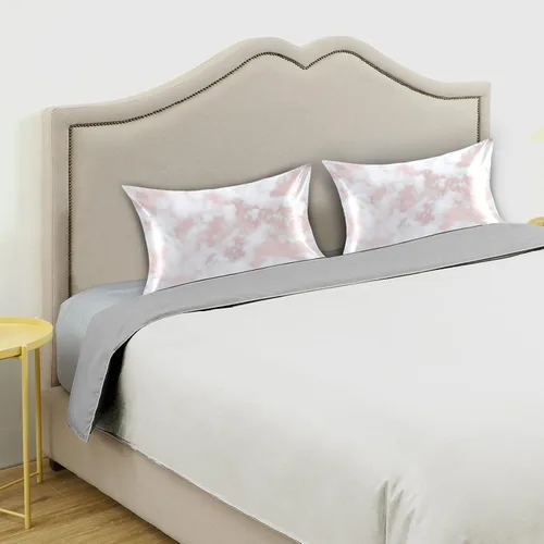 Vista 84 de Fundas de almohada Blueangle con diseño de rayas de béisbol – Fundas de almohada suaves y transpirables – Lavables a máquina – Fundas de almohada