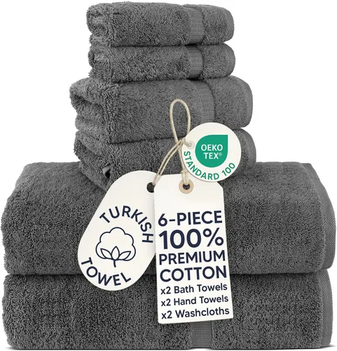 Vista 40 de Chakir Turkish Linens Toallas turcas de alta calidad 100% algodón para baño, toallas de baño grandes de 30 x 60 pulgadas (4 piezas, rosa)