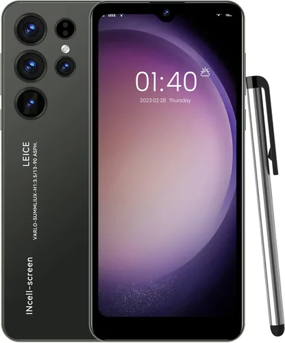 Vista 7 de Teléfono celular desbloqueado Android 8.1 teléfono inteligente de 6.1 pulgadas, 1+8G, batería 2800mAh, teléfono inteligente (negro)