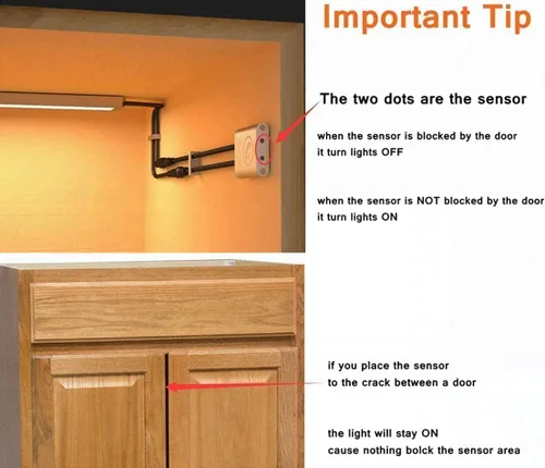 Vista 7 de Sensky Kit de iluminación de gabinete de 19.7 pies/19.7 ft, kit de tiras de luces LED flexibles con interruptor de sensor de gabinete, adaptador