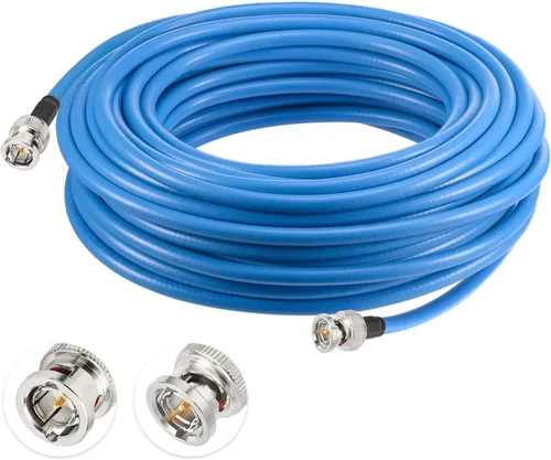 Vista 7 de Superbat Cable SDI 3G/6G/12G de 1 pie BNC Jumper Belden 1694A, compatible con video HD-SDI/3G-SDI/4K/8K, para convertidor de cámaras, cable SDI