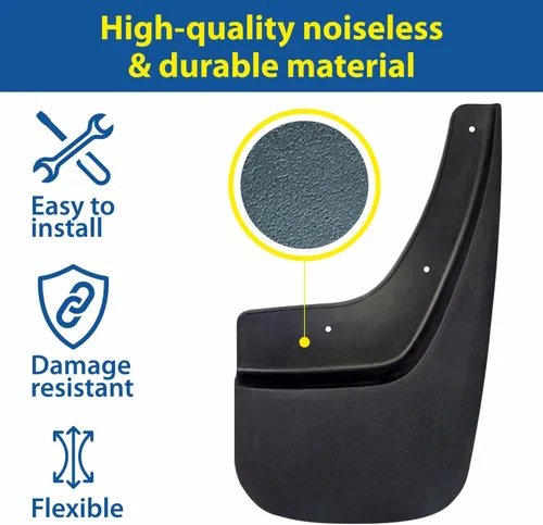 Vista 5 de Aletas antibarro Goodyear para Honda CR-V 2017-2022, par, termoplástico resistente, ajuste personalizado, fácil de instalar, durabilidad